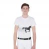 Man T-Shirt Pois Horse