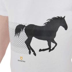 Man T-Shirt Pois Horse