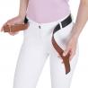 Double-Face Smooth Leather Belt With Logo Buckle