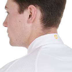 Man Polo Shirt Buttons 1/2 Mesh