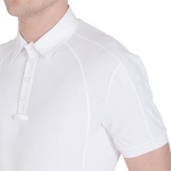 Man Polo Shirt Buttons 1/2 Mesh