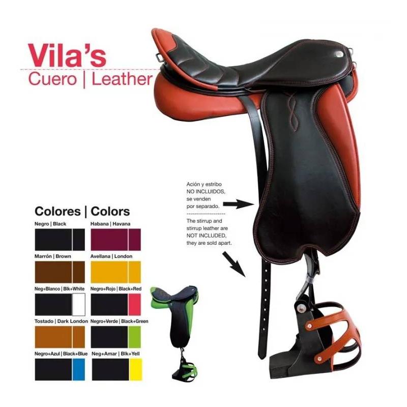 Silla Zaldi Raid Vila's Cuero 
