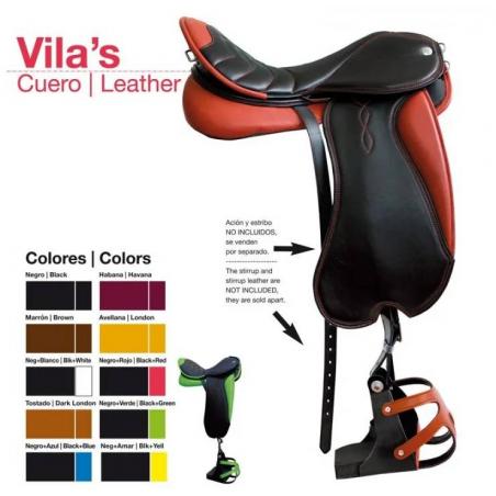Silla Zaldi Raid Vila's Cuero 