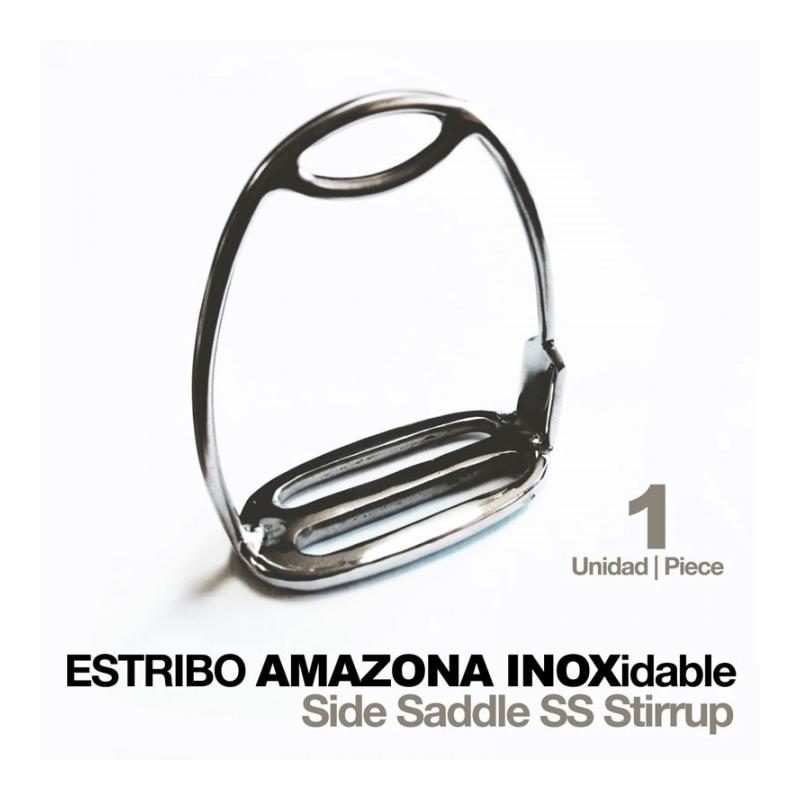 Estribo Amazona Inox (Unidad)