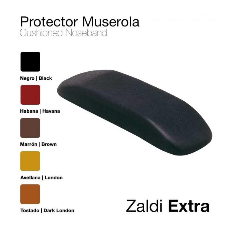 Protector Para Muserola Zaldi Extra Cuero