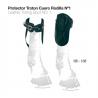  Protector Trotón Cuero Rodilla Nº1 Hb-108 Negro