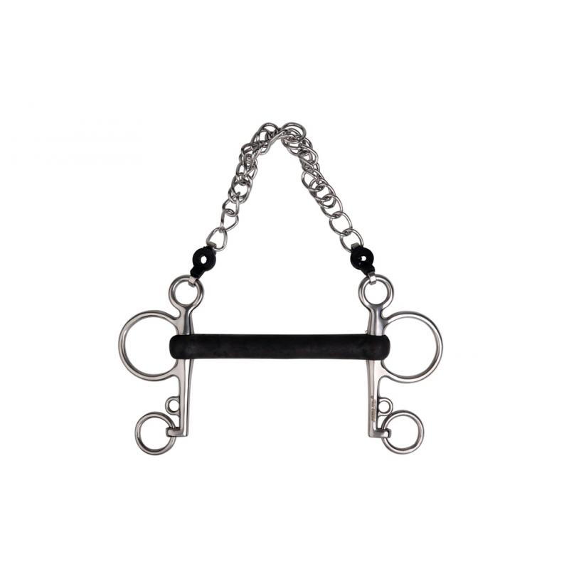 Pelham Metalab De Goma Rígida, Recto