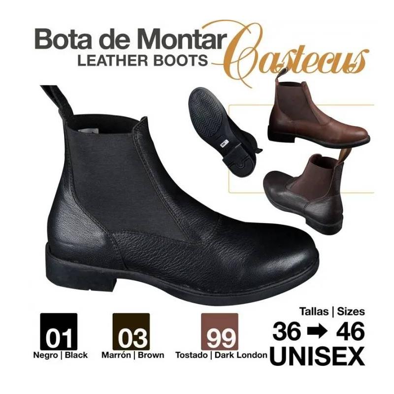 Botina Cuero Castecus Económica 