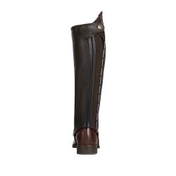 Unisex Leather Gaiters With Contrasting Profile