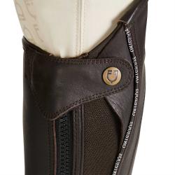 Unisex Leather Gaiters With Contrasting Profile