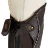Unisex Leather Gaiters With Contrasting Profile