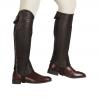 Unisex Leather Gaiters With Contrasting Profile