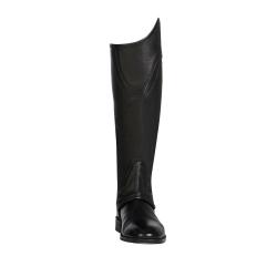 Unisex Leather Gaiters With Contrasting Profile