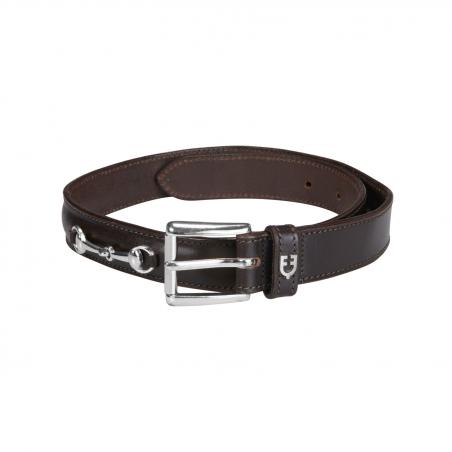 Leather Belt With Snaffle Bits