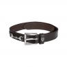 Leather Belt With Snaffle Bits