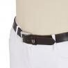 Leather Belt With Snaffle Bits