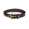 Leather Belt With Snaffle Bits