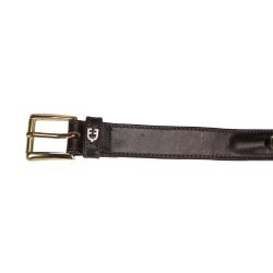 Leather Belt With Snaffle Bits