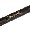 Leather Belt With Snaffle Bits