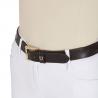 Leather Belt With Snaffle Bits