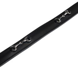 Leather Belt With Snaffle Bits