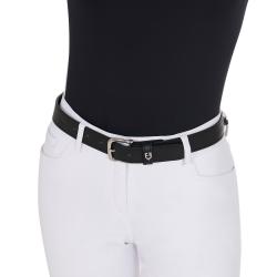 Leather Belt With Snaffle Bits