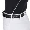 Leather Belt With Snaffle Bits