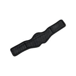 Shaped Dressage Girth In Leather With Engraved Logo