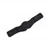 Shaped Dressage Girth In Leather With Engraved Logo