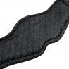 Shaped Dressage Girth In Leather With Engraved Logo