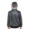 Kids' Windproof Zip Hooded Raincoat