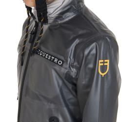 Kids' Windproof Zip Hooded Raincoat