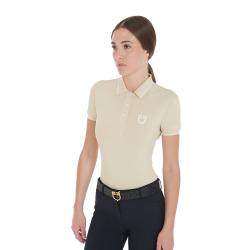 Women's Slim Fit Polo Shirt In Breathable Fabric