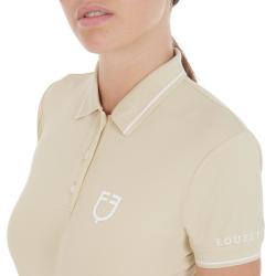 Women's Slim Fit Polo Shirt In Breathable Fabric