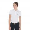 Women's Slim Fit Polo Shirt In Breathable Fabric