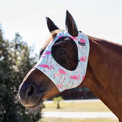 Lycra Anti-Fly Mask With Ear Cover Net
