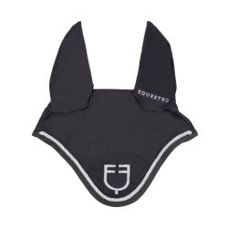 Fly Veil In Cotton With Central Logo