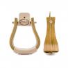 Wooden Pool's Stirrups With Large Footboard