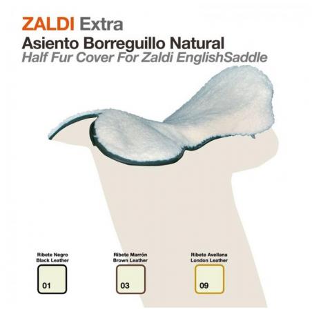 Asiento Borreguillo Natural Zaldi