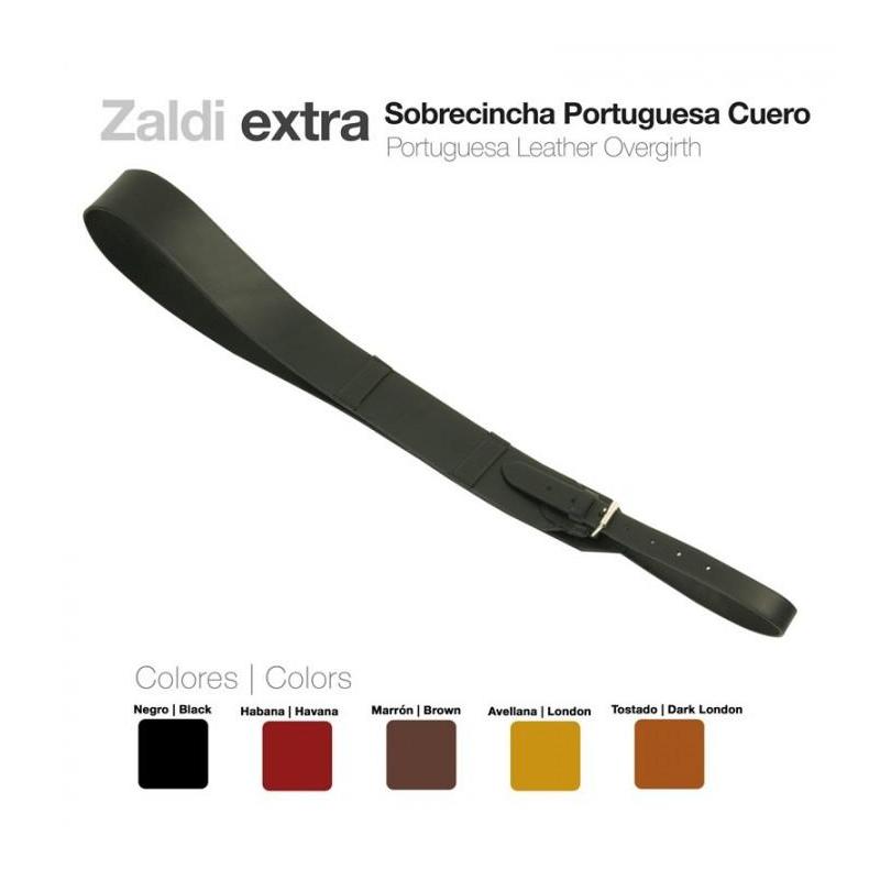 Sobrecincha Portuguesa Zaldi Extra Cuero