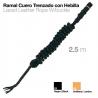  Ramal Cuero Trenzado Con Hebilla 2.5m