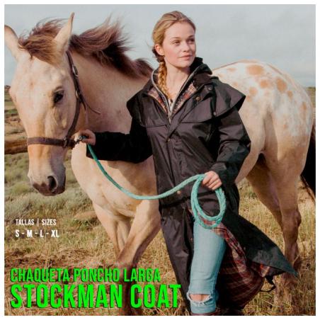Chaqueta Poncho Larga Stockman Coat 10000