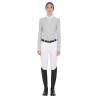 Women's Long Sleeved Polo Shirt In Technical Fleece Fabric