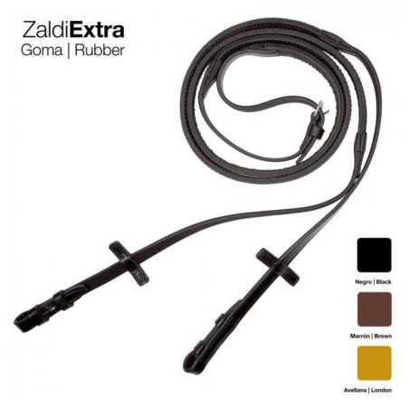  Riendas Zaldi Extra Goma