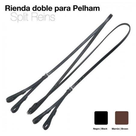  Riendas Doble Para Pelham 1442