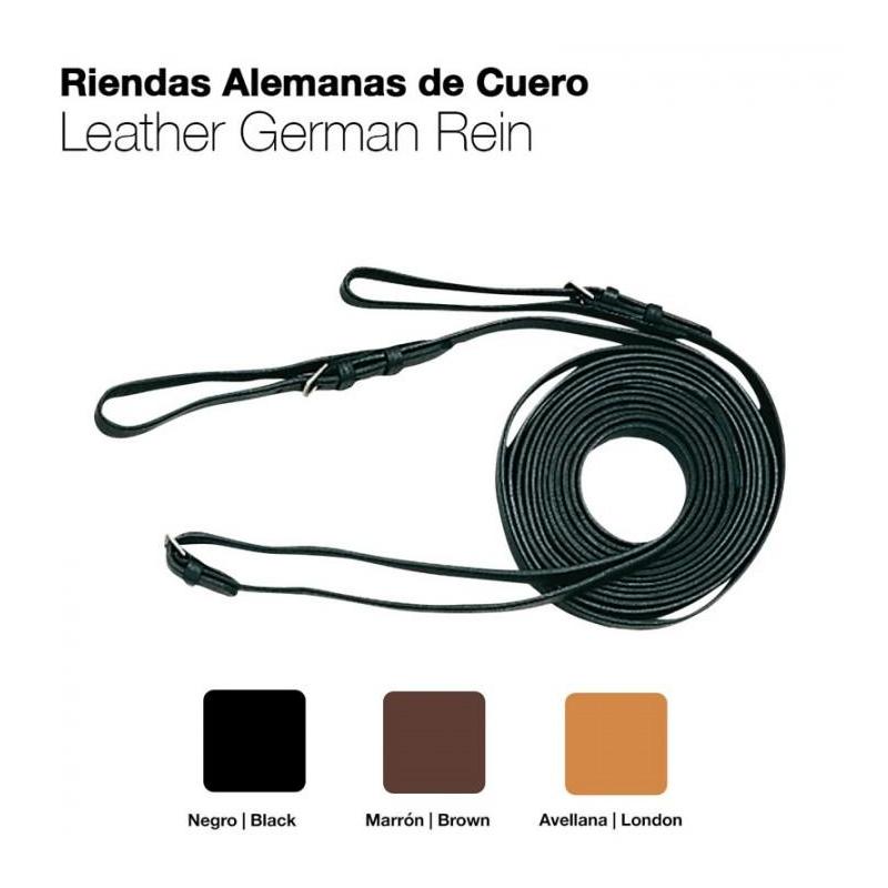  Riendas Alemanas Cuero 456