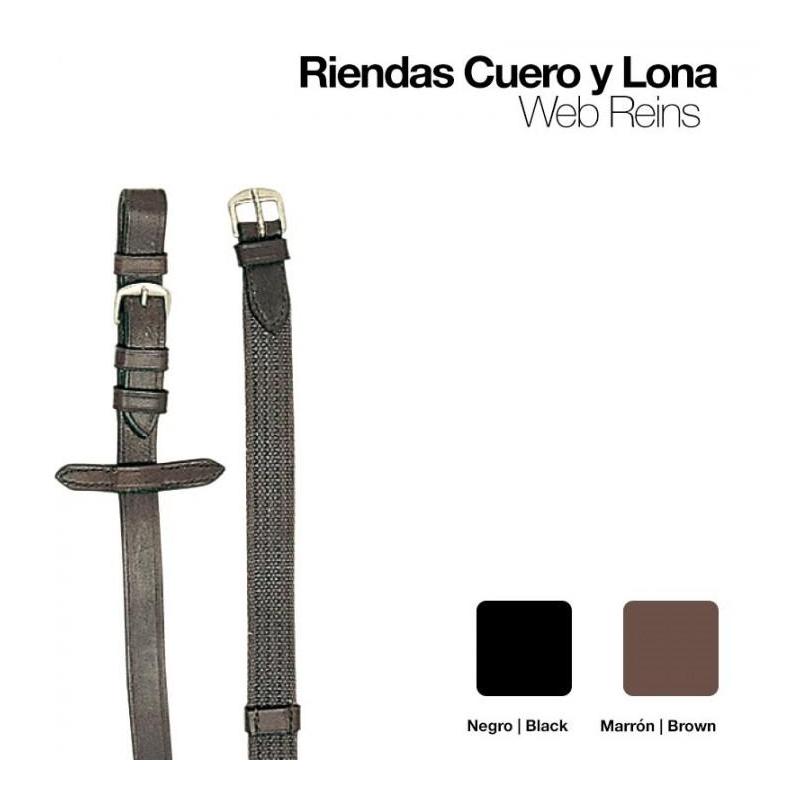  Riendas Cuero Lona 1805