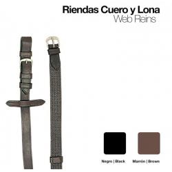  Riendas Cuero Lona 1805