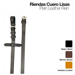  Riendas Cuero Lisas 1801