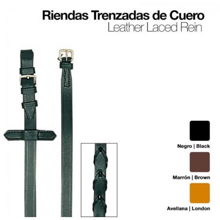  Riendas Trenzadas Cuero 453